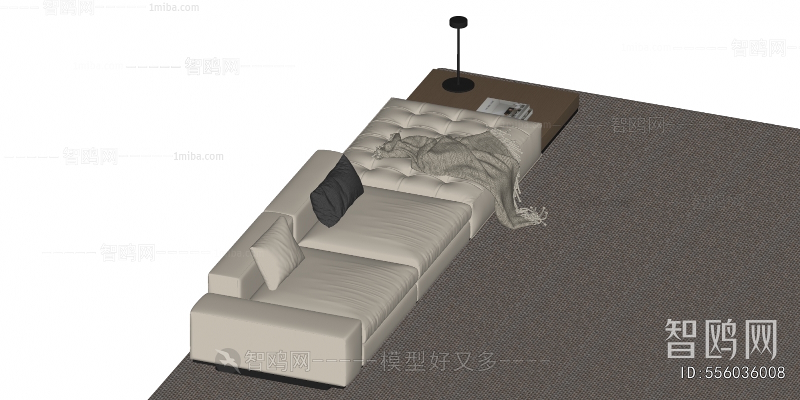 Modern Three-seat Sofa