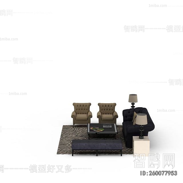 European Style Sofa Combination