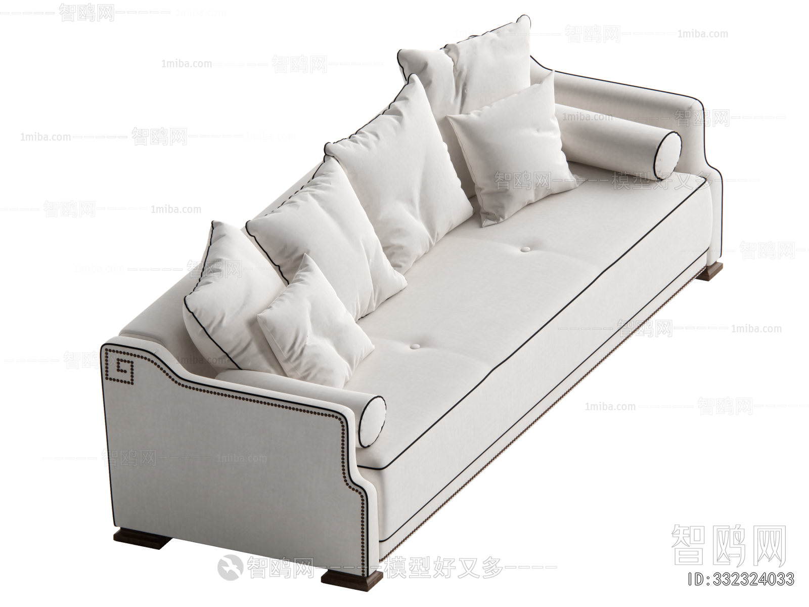 Modern Three-seat Sofa