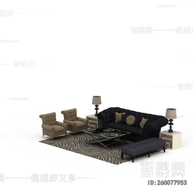 European Style Sofa Combination