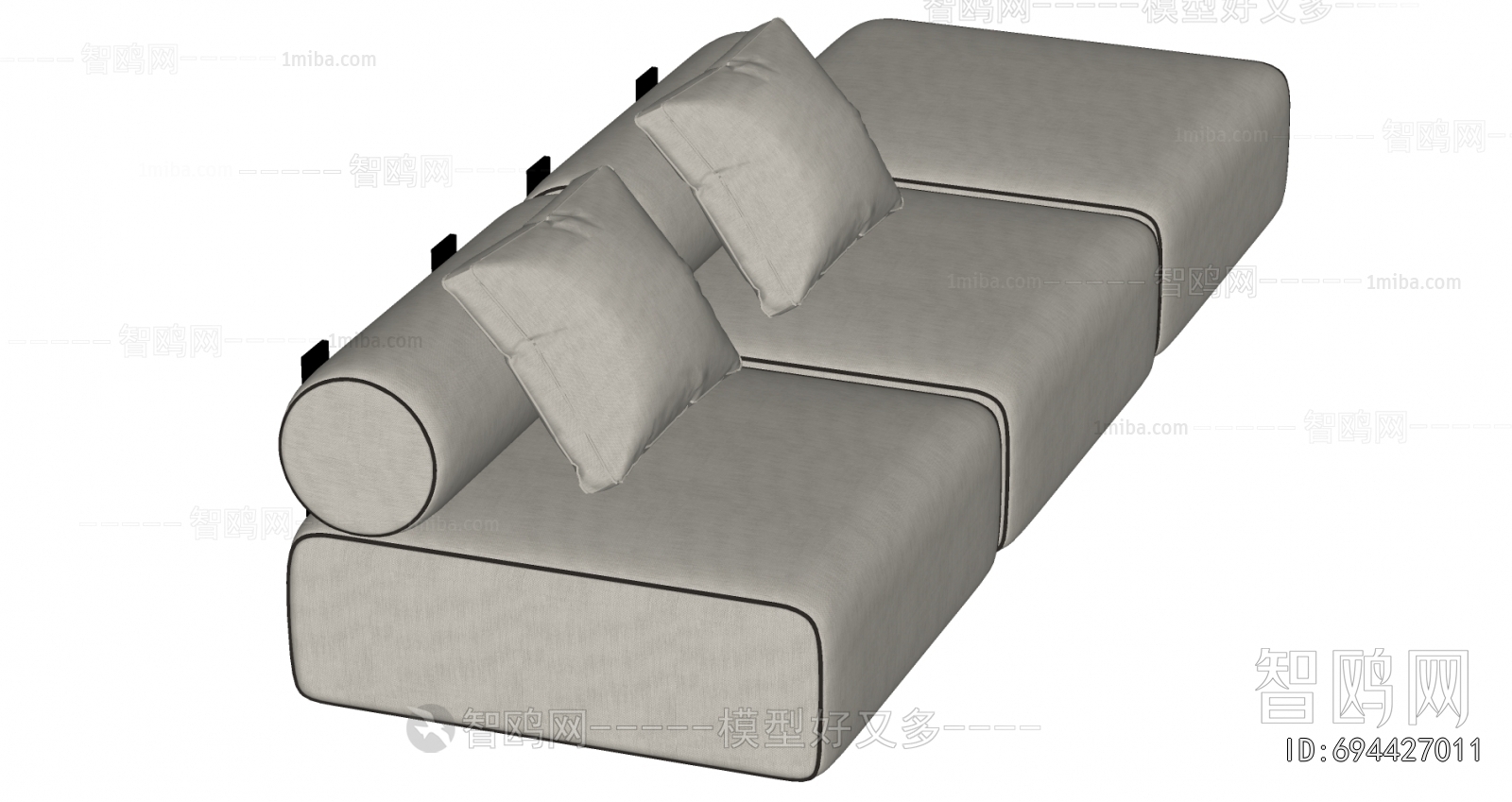 Modern Three-seat Sofa