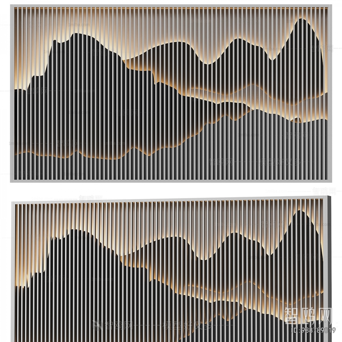 New Chinese Style TV Wall