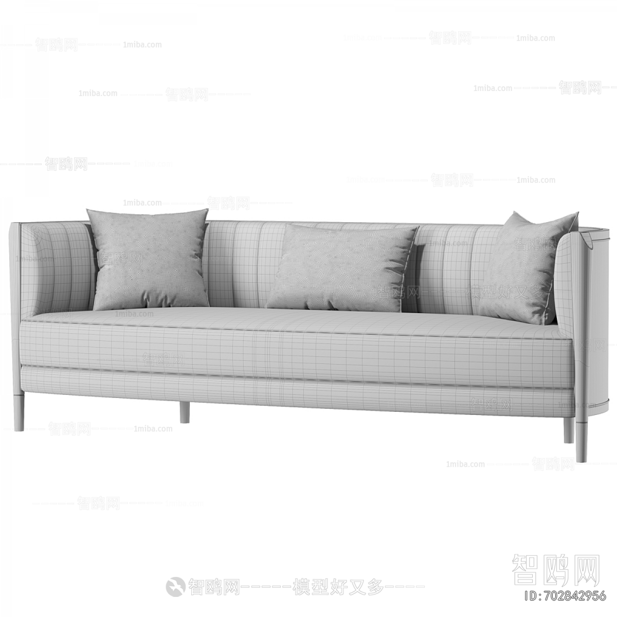 Modern Three-seat Sofa