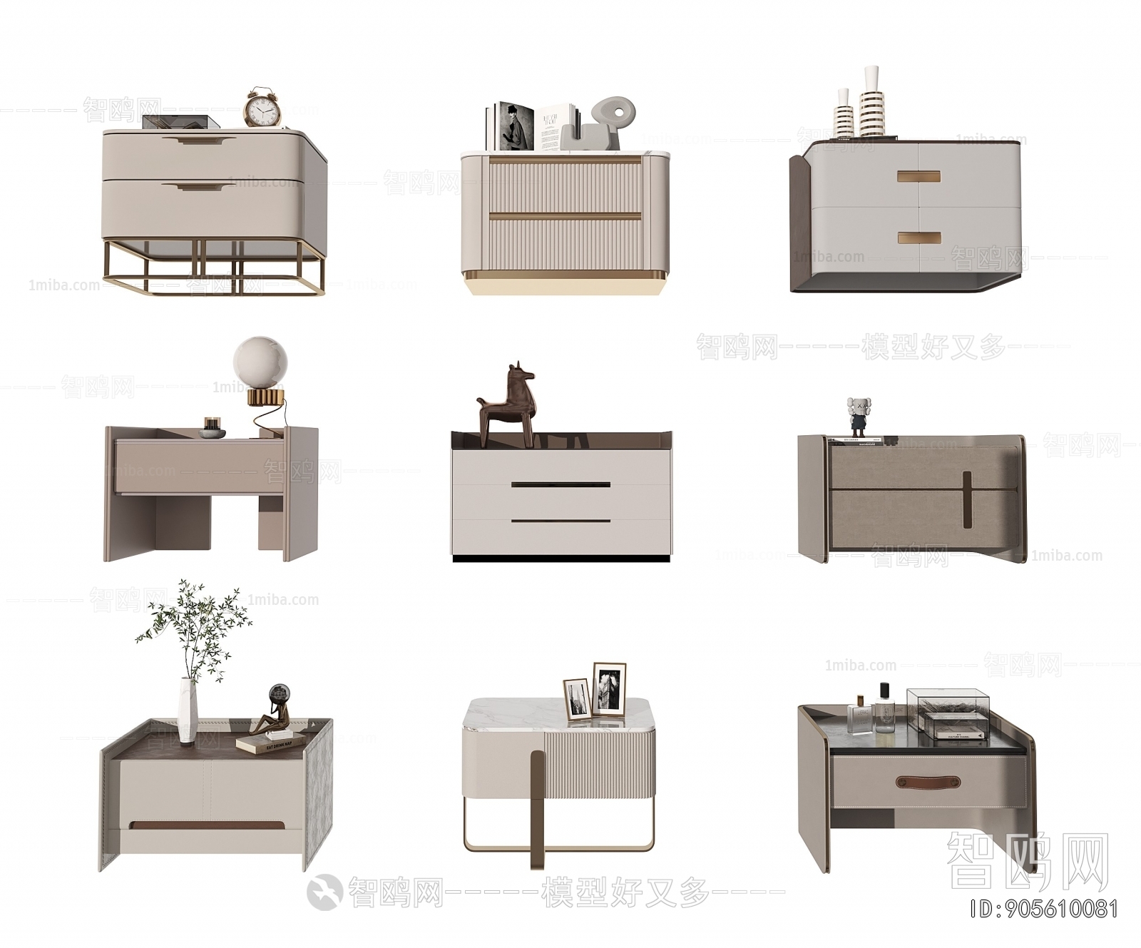 Modern Bedside Cupboard