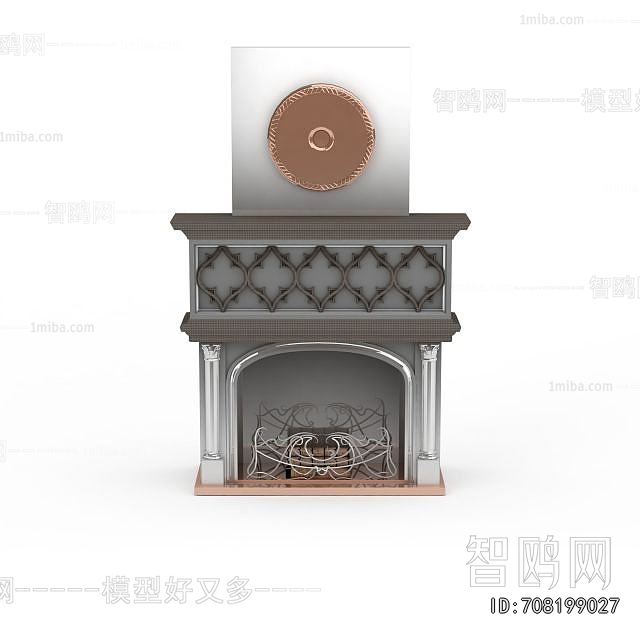 European Style Fireplace