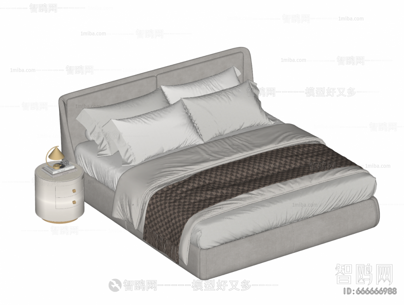 Modern Double Bed