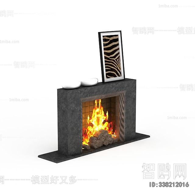 European Style Fireplace