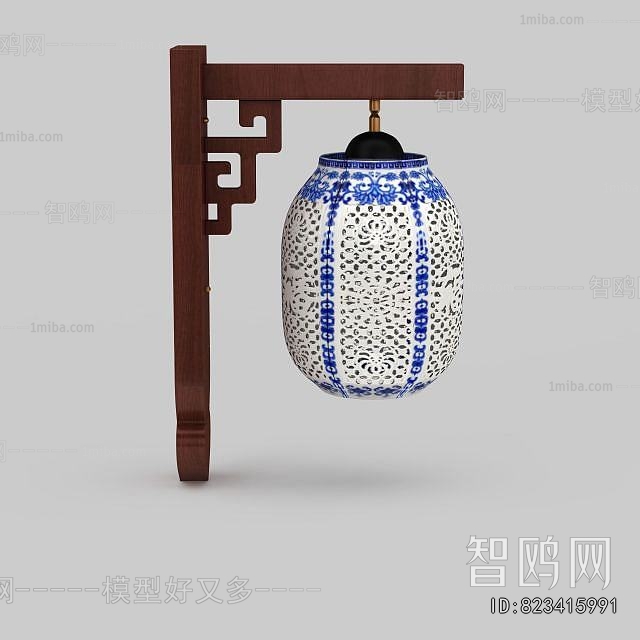 Chinese Style Wall Lamp