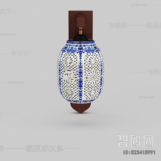Chinese Style Wall Lamp