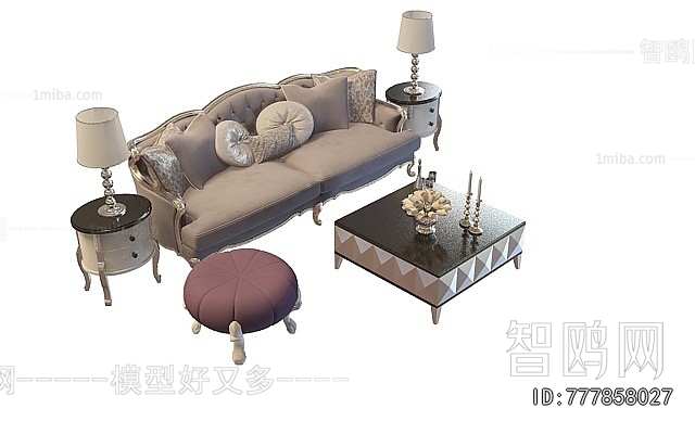 European Style Sofa Combination