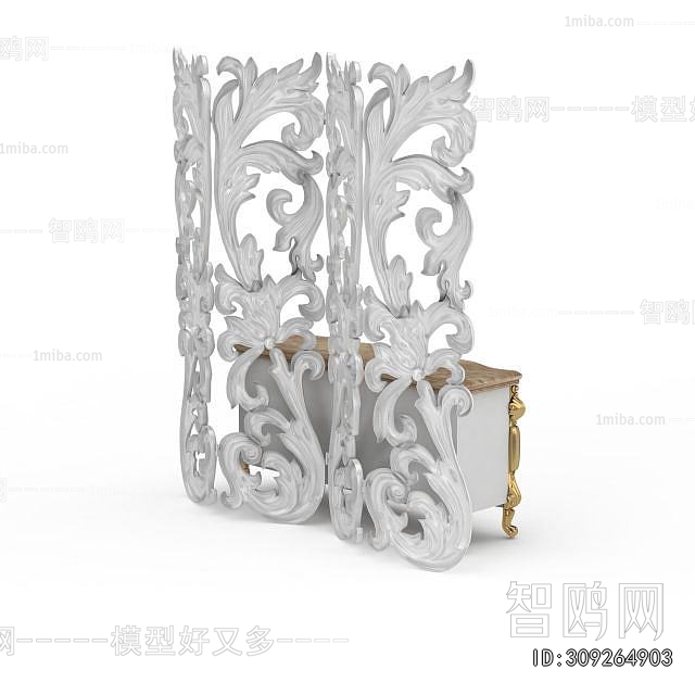 European Style Side Cabinet