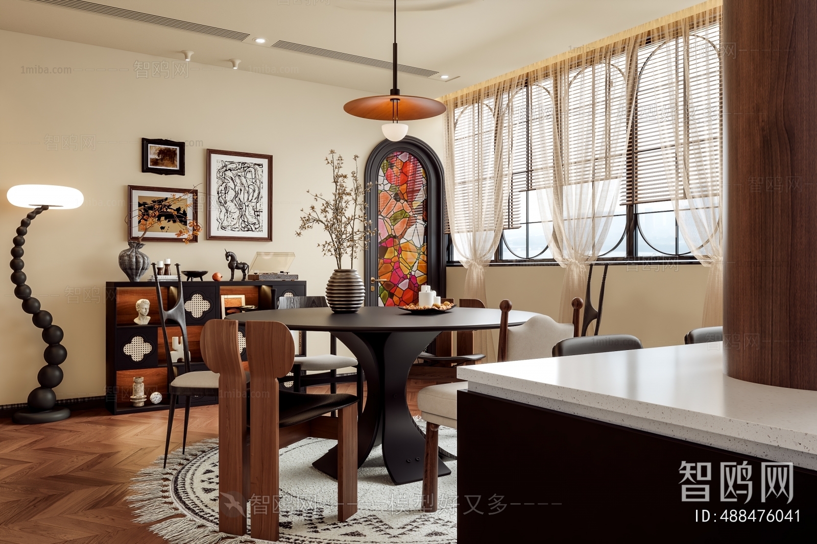 French Style Dining Room