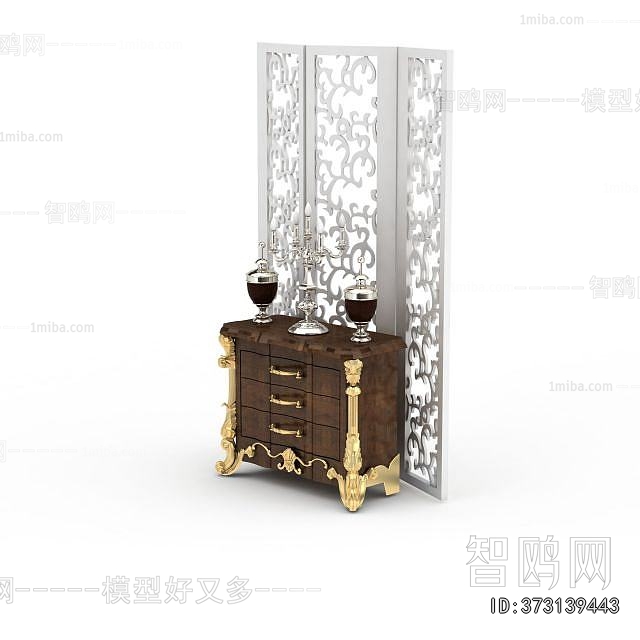 European Style Entrance Cabinet