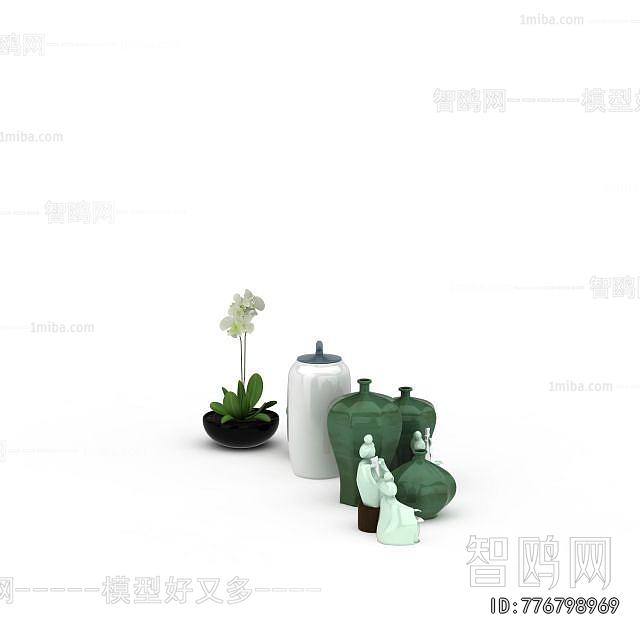 New Chinese Style Decorative Set