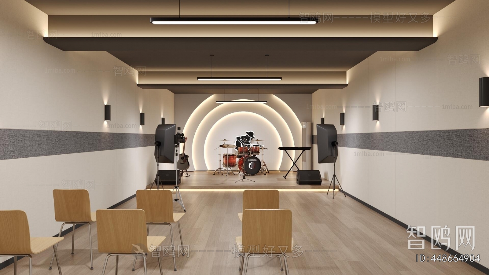 Modern Studio/Recording Studio/Live Room