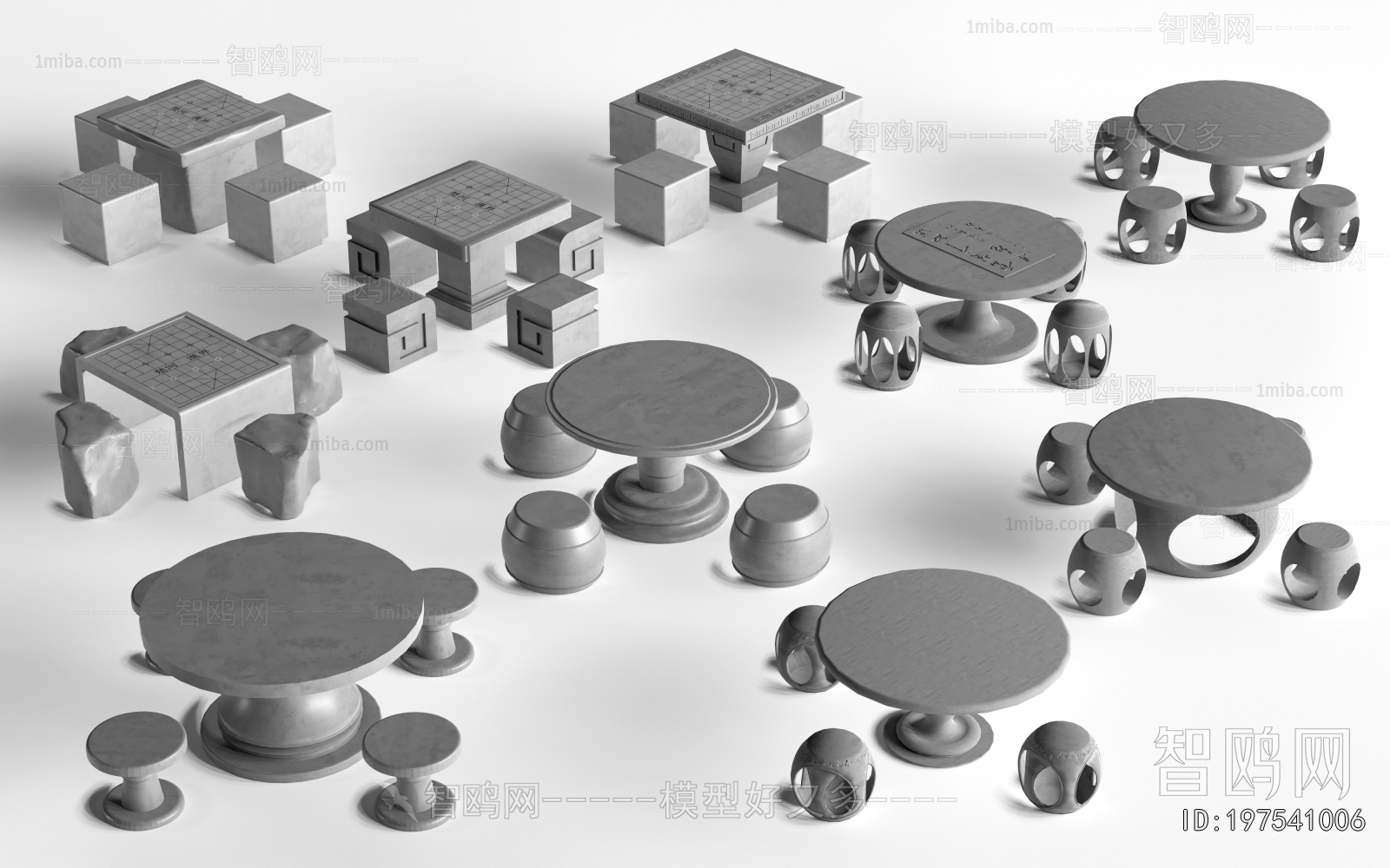New Chinese Style Outdoor Tables And Chairs