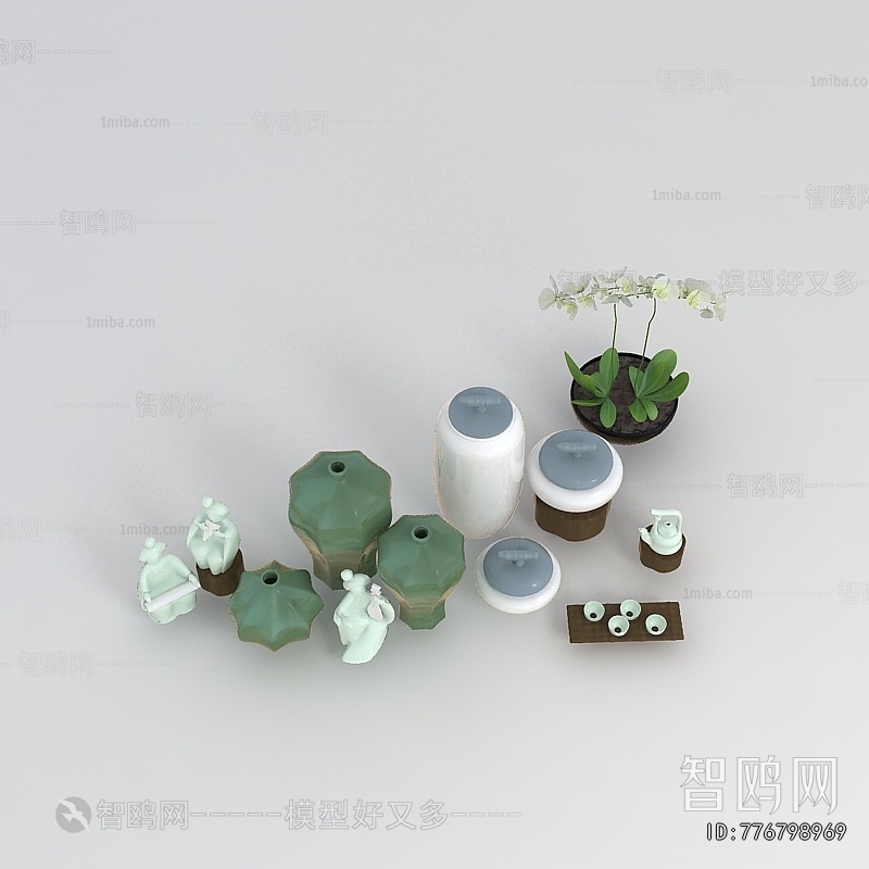 New Chinese Style Decorative Set
