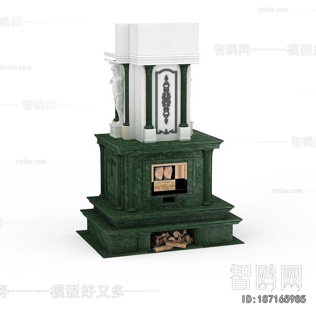 European Style Fireplace