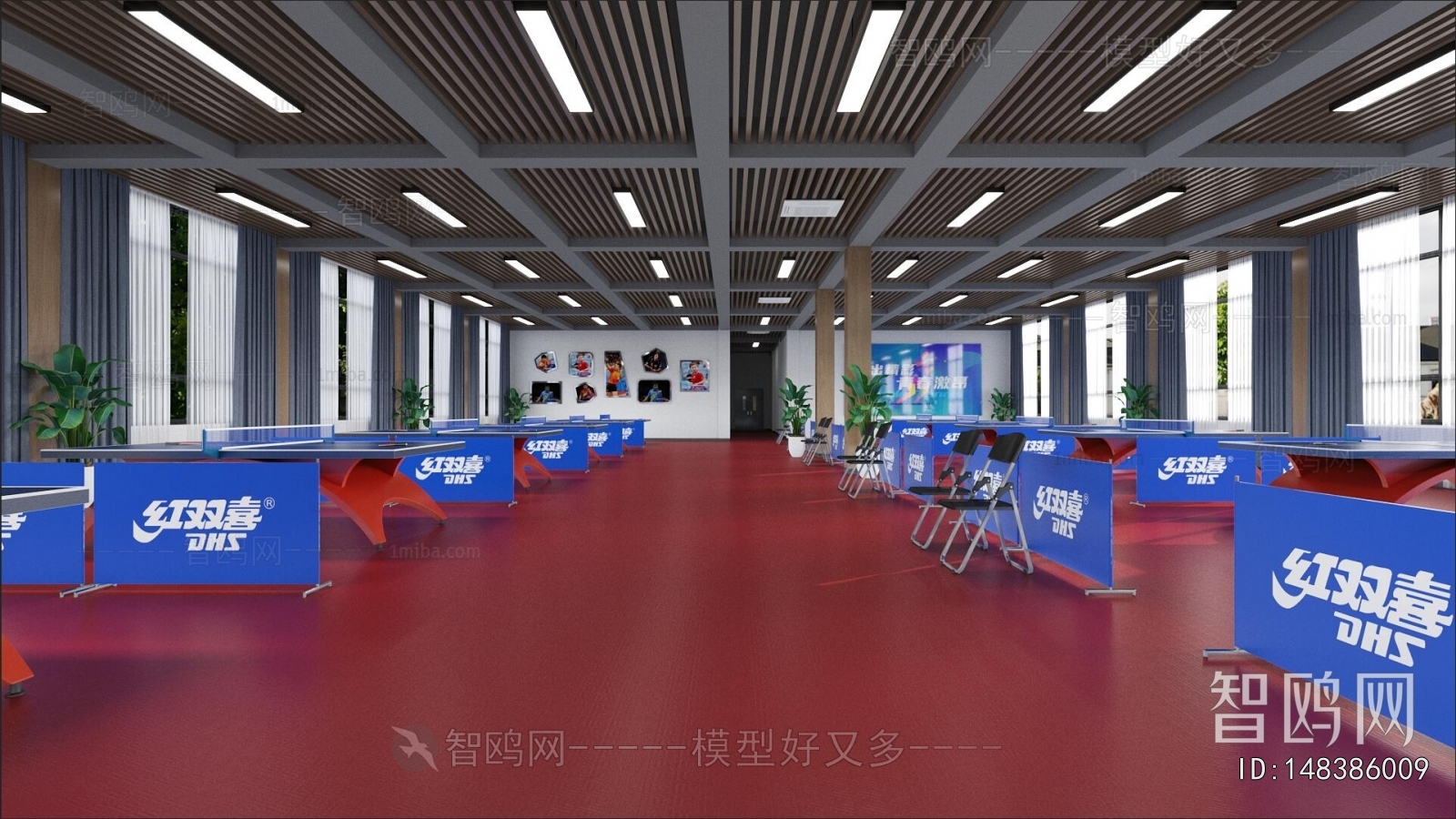 Modern Table Tennis Arena
