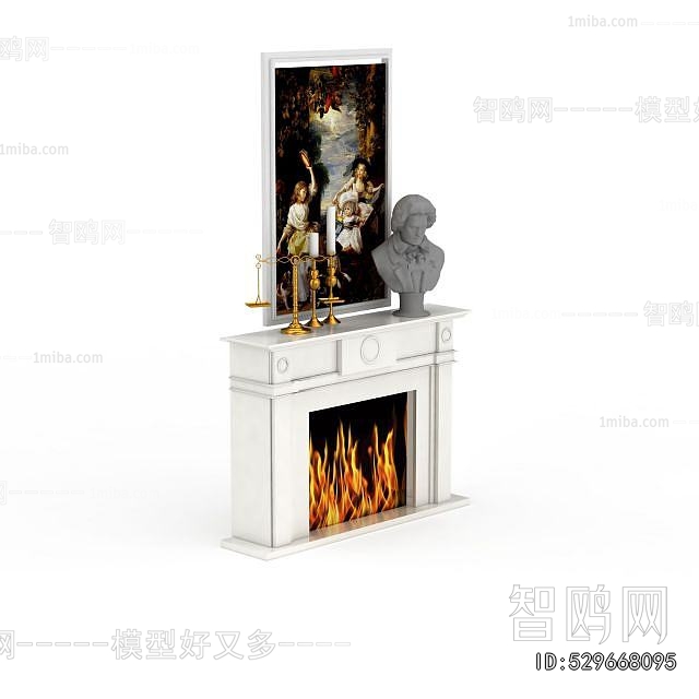 European Style Fireplace
