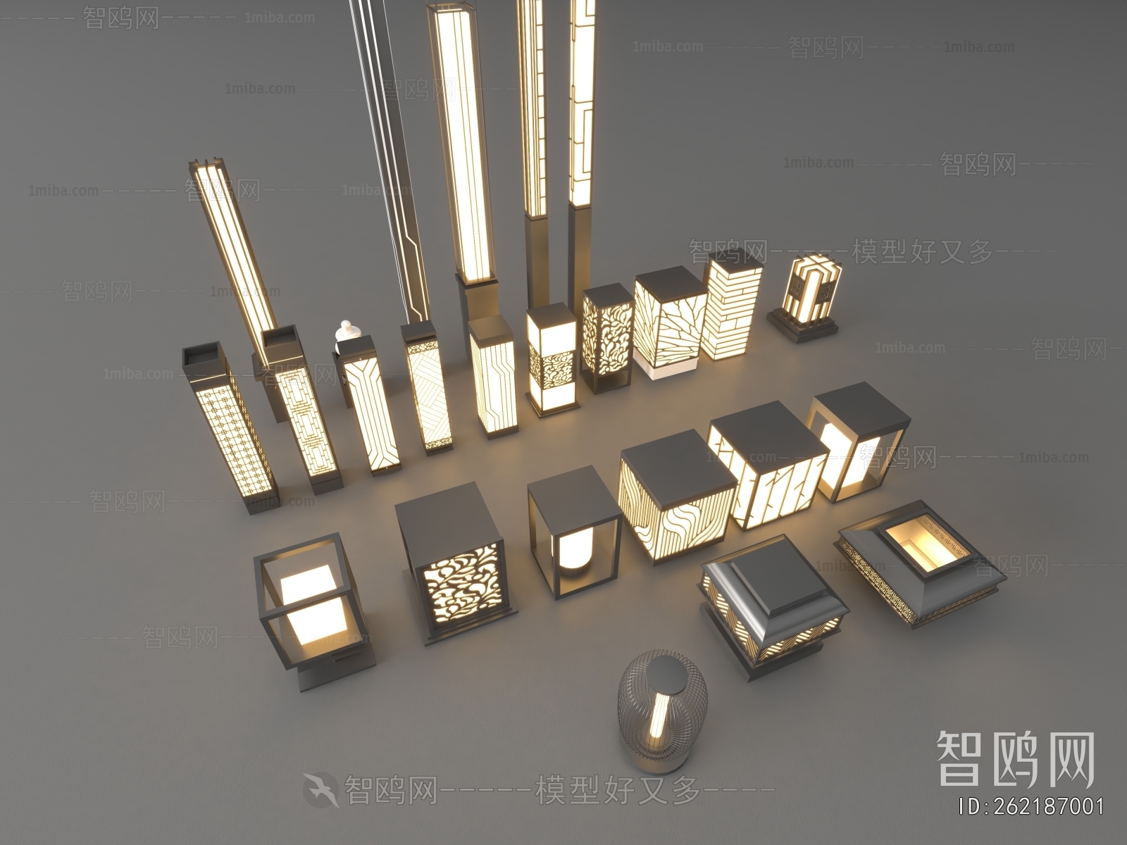 New Chinese Style Outdoor Light