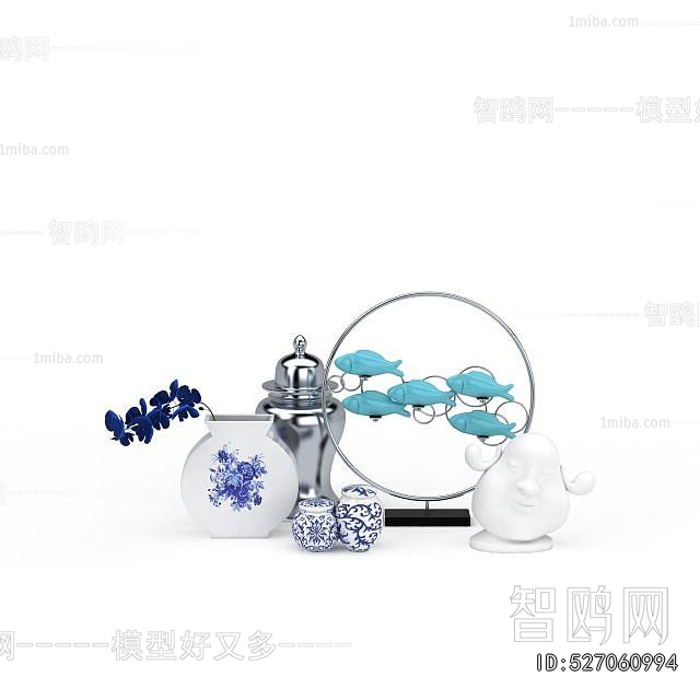 New Chinese Style Decorative Set