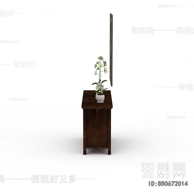 New Chinese Style Entrance Cabinet