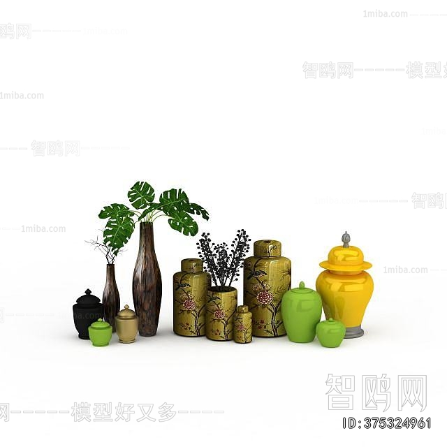 New Chinese Style Decorative Set