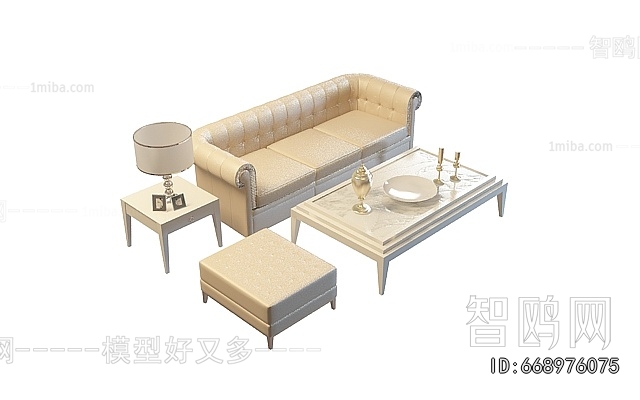 European Style Sofa Combination