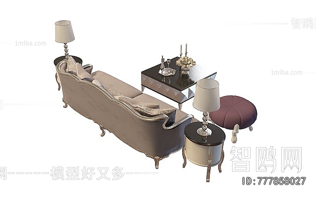 European Style Sofa Combination