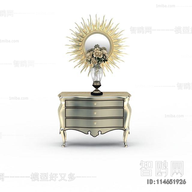 European Style Entrance Cabinet