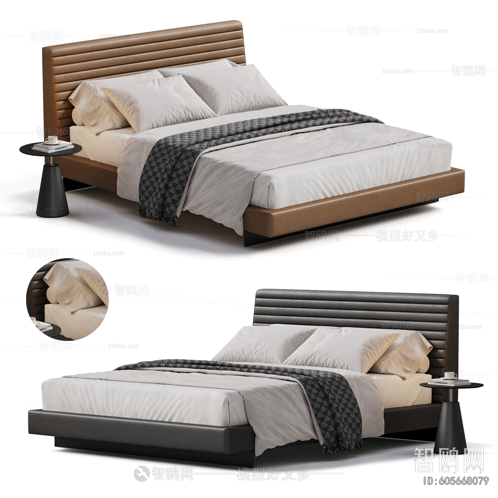 Modern Double Bed