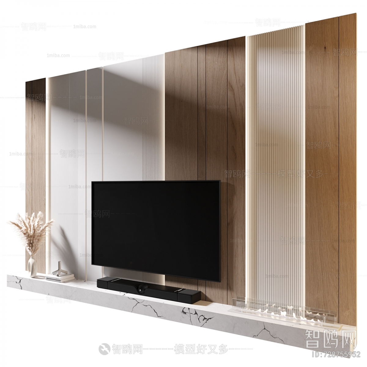 Modern TV Wall