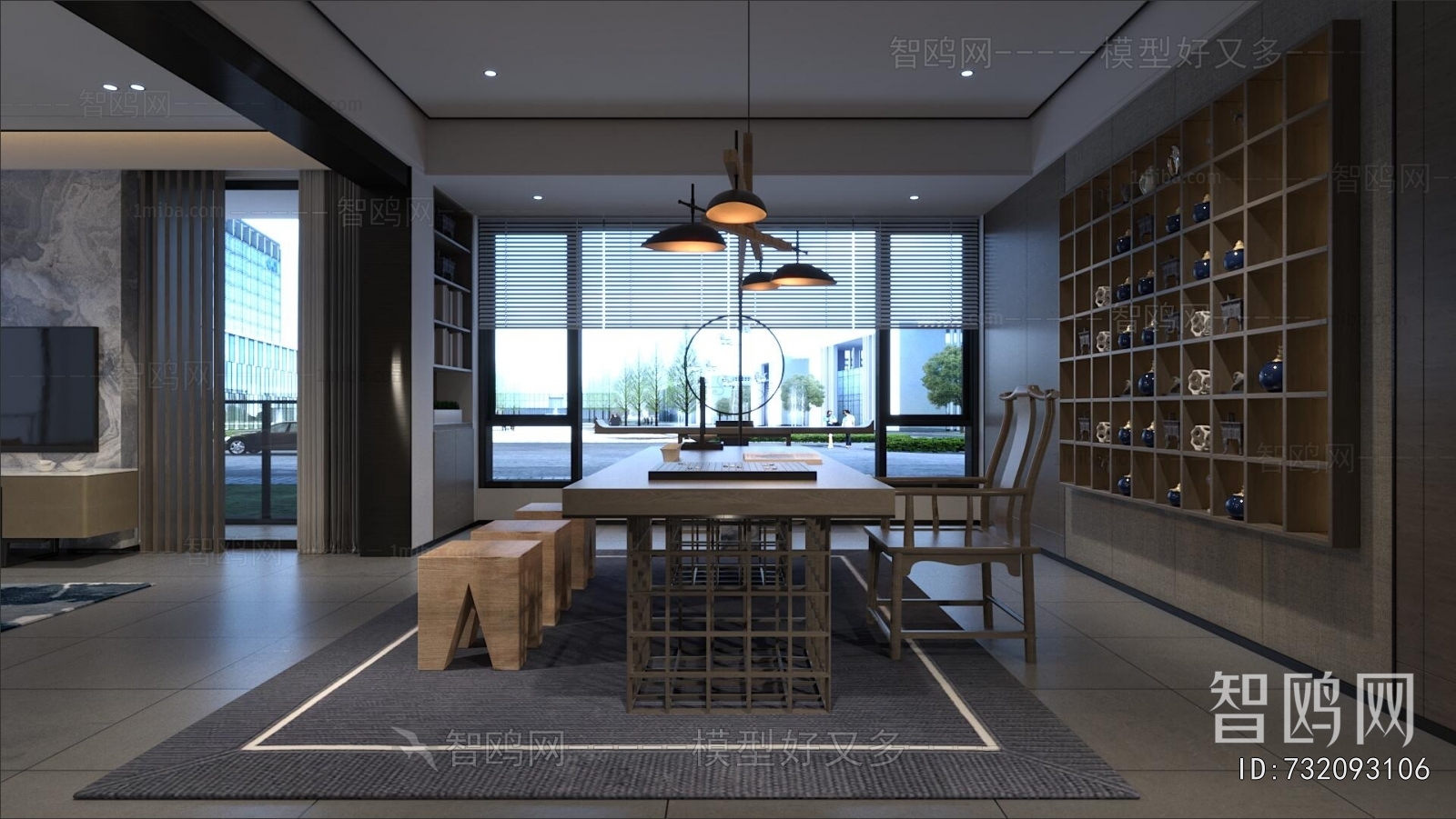 New Chinese Style Tea House