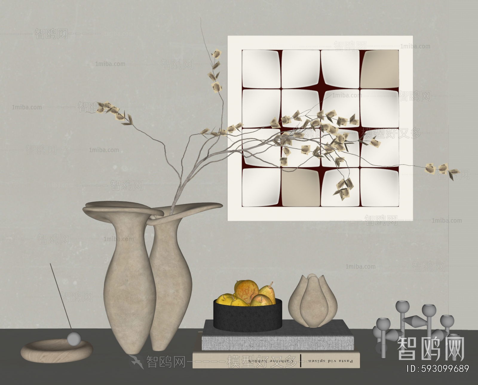 Wabi-sabi Style Decorative Set
