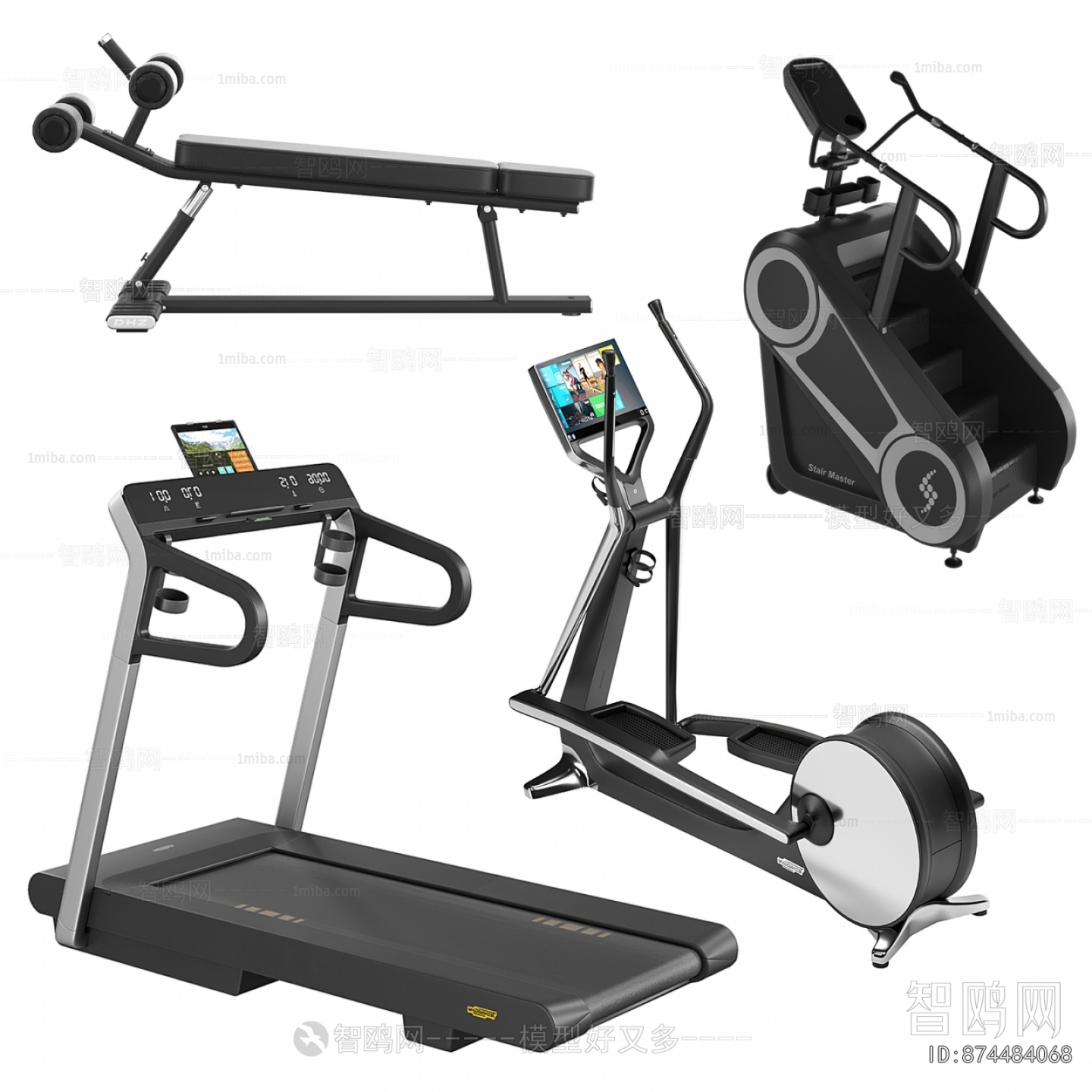 Modern Fitness Equipment