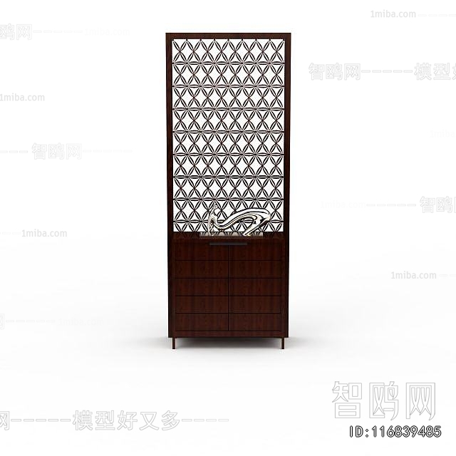 New Chinese Style Entrance Cabinet
