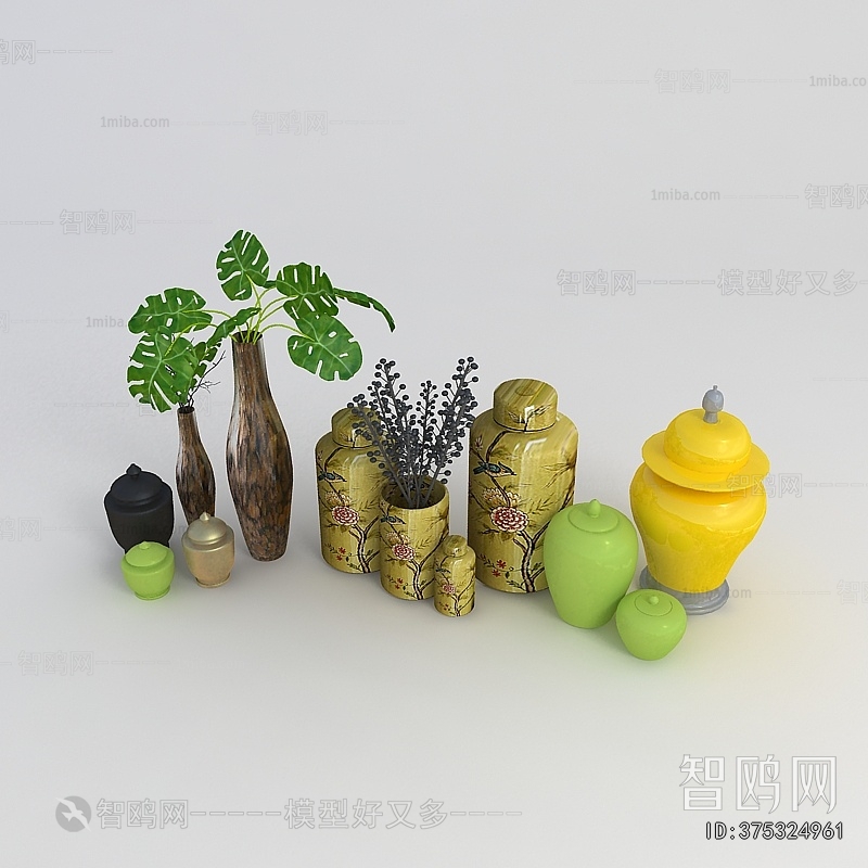 New Chinese Style Decorative Set