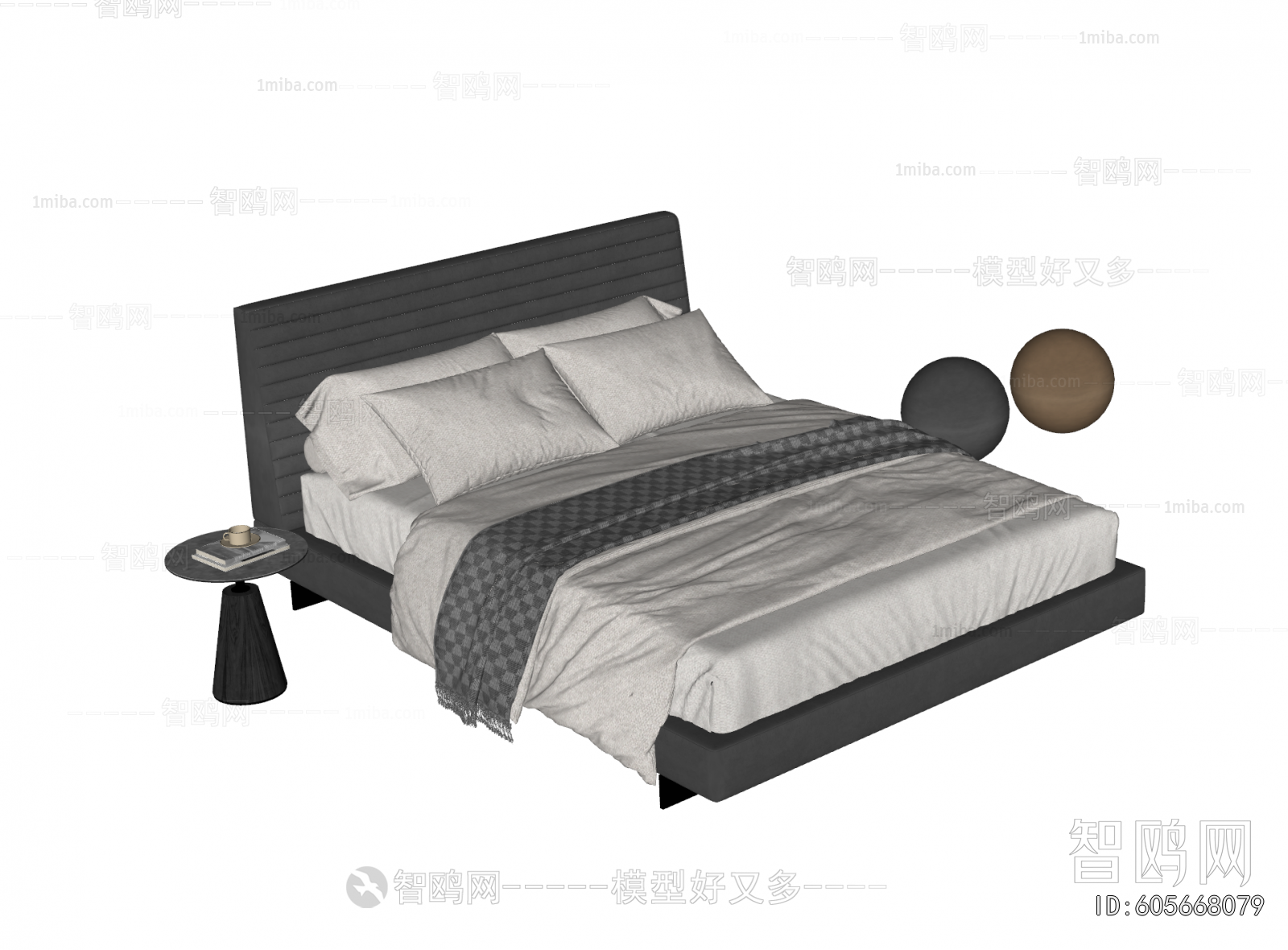 Modern Double Bed