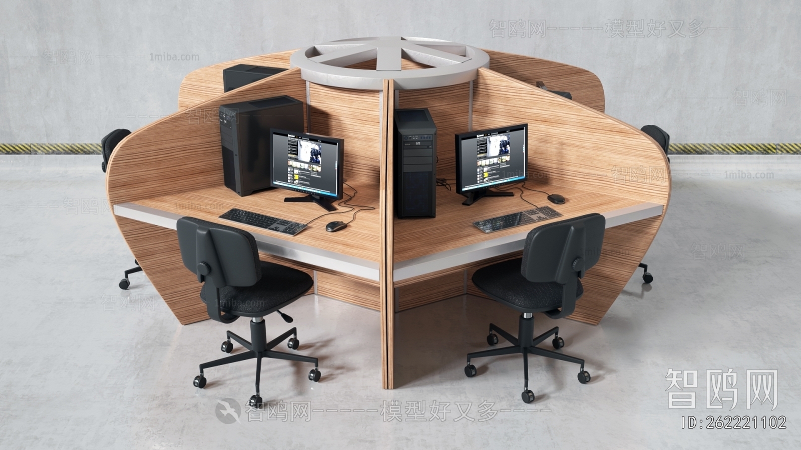 Modern Office Desk And Chair