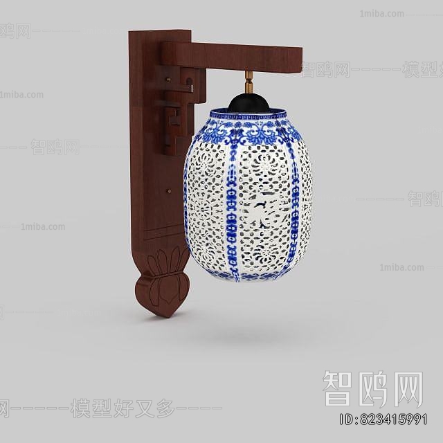 Chinese Style Wall Lamp