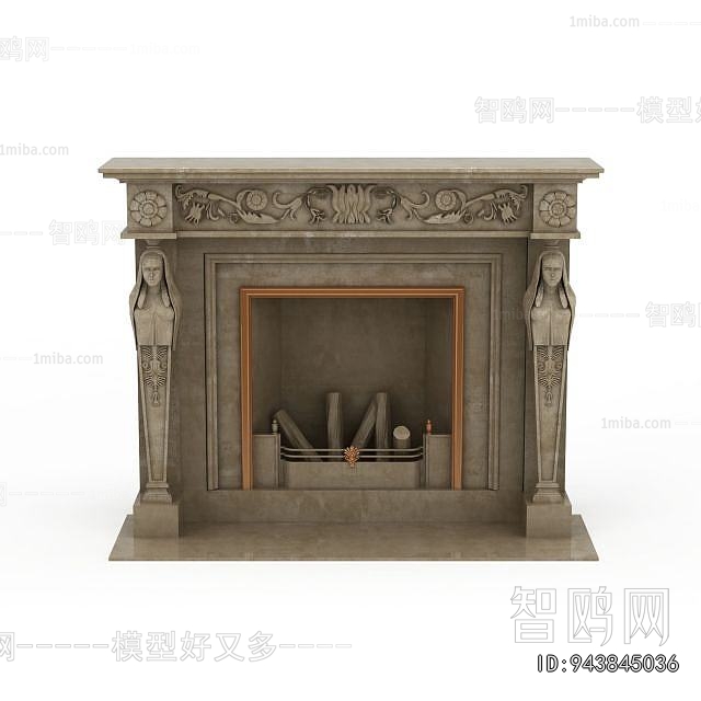European Style Fireplace