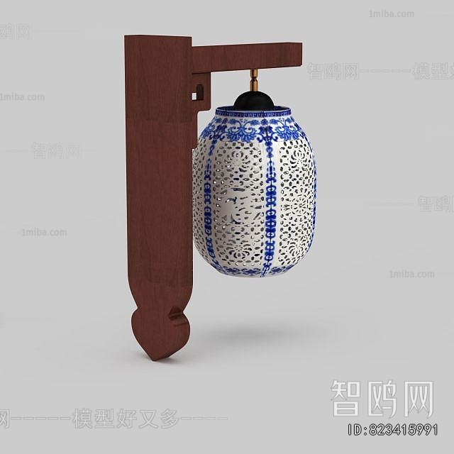 Chinese Style Wall Lamp