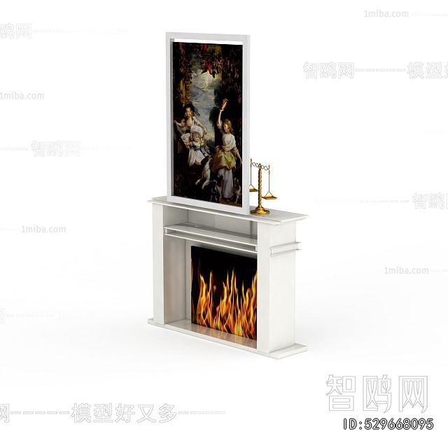 European Style Fireplace