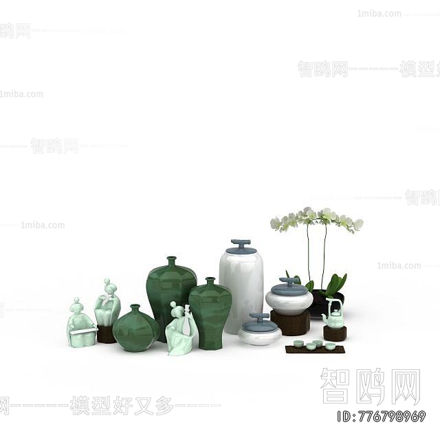 New Chinese Style Decorative Set