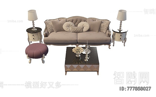 European Style Sofa Combination