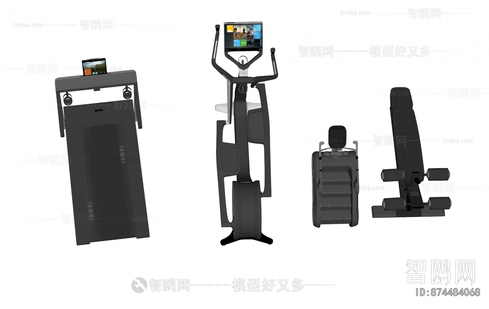 Modern Fitness Equipment