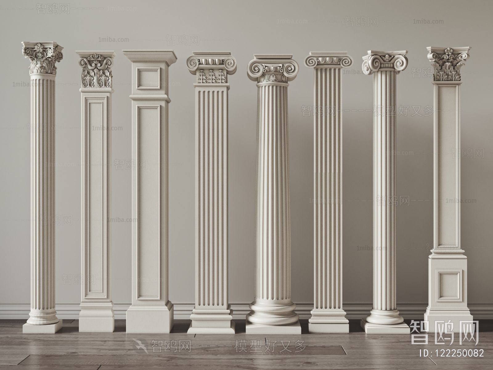 European Style Roman Pillar