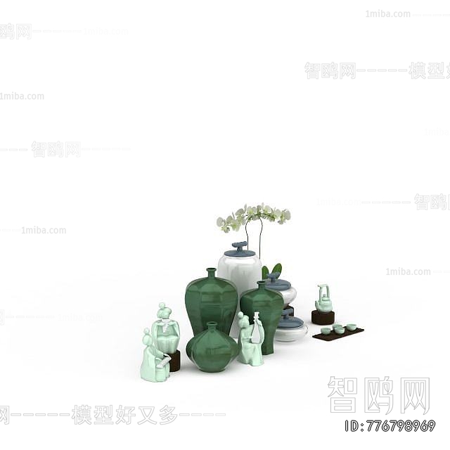 New Chinese Style Decorative Set