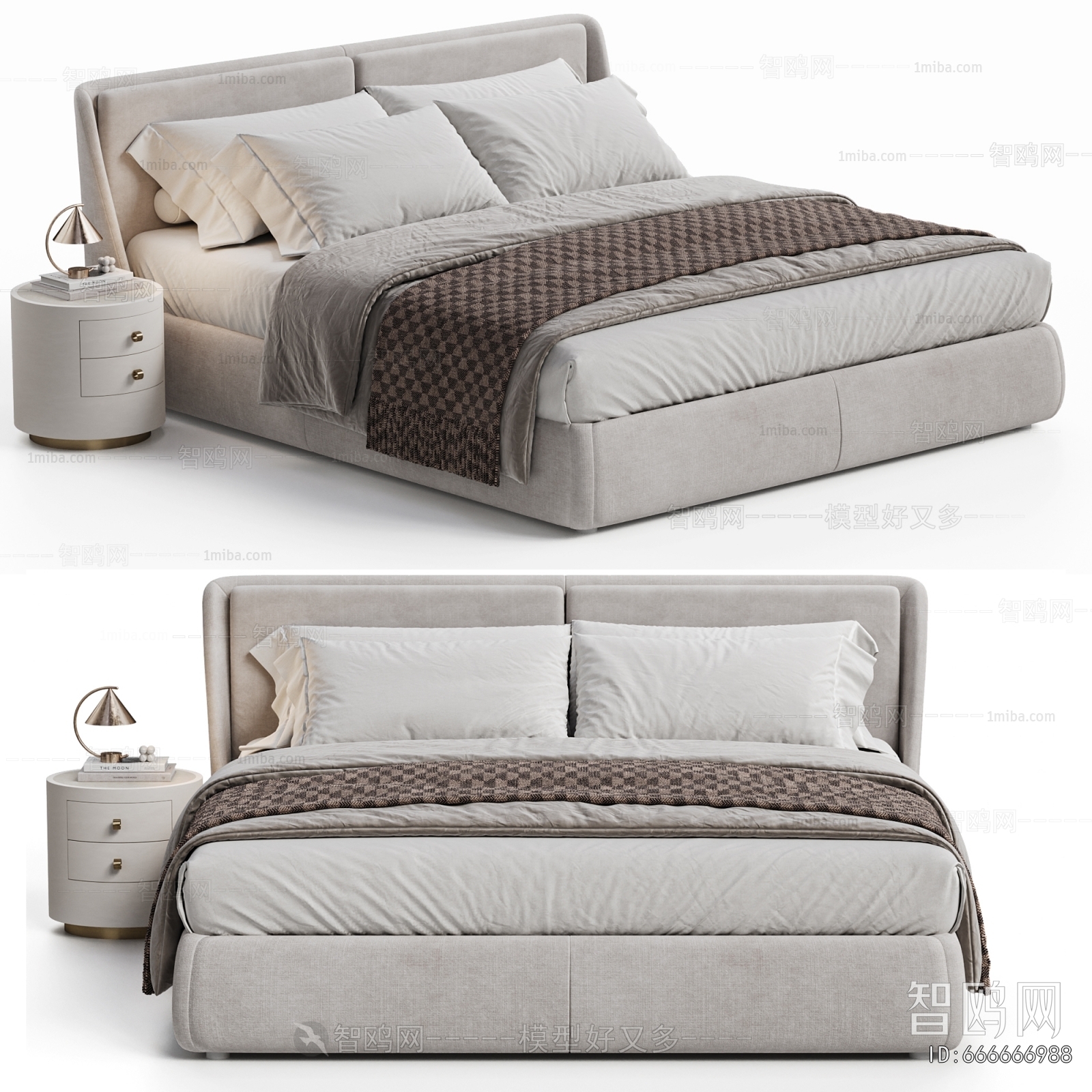 Modern Double Bed
